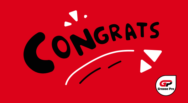 <p>Congratulations</p>
